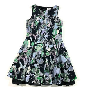Milly Minis Painted Floral Party Dress